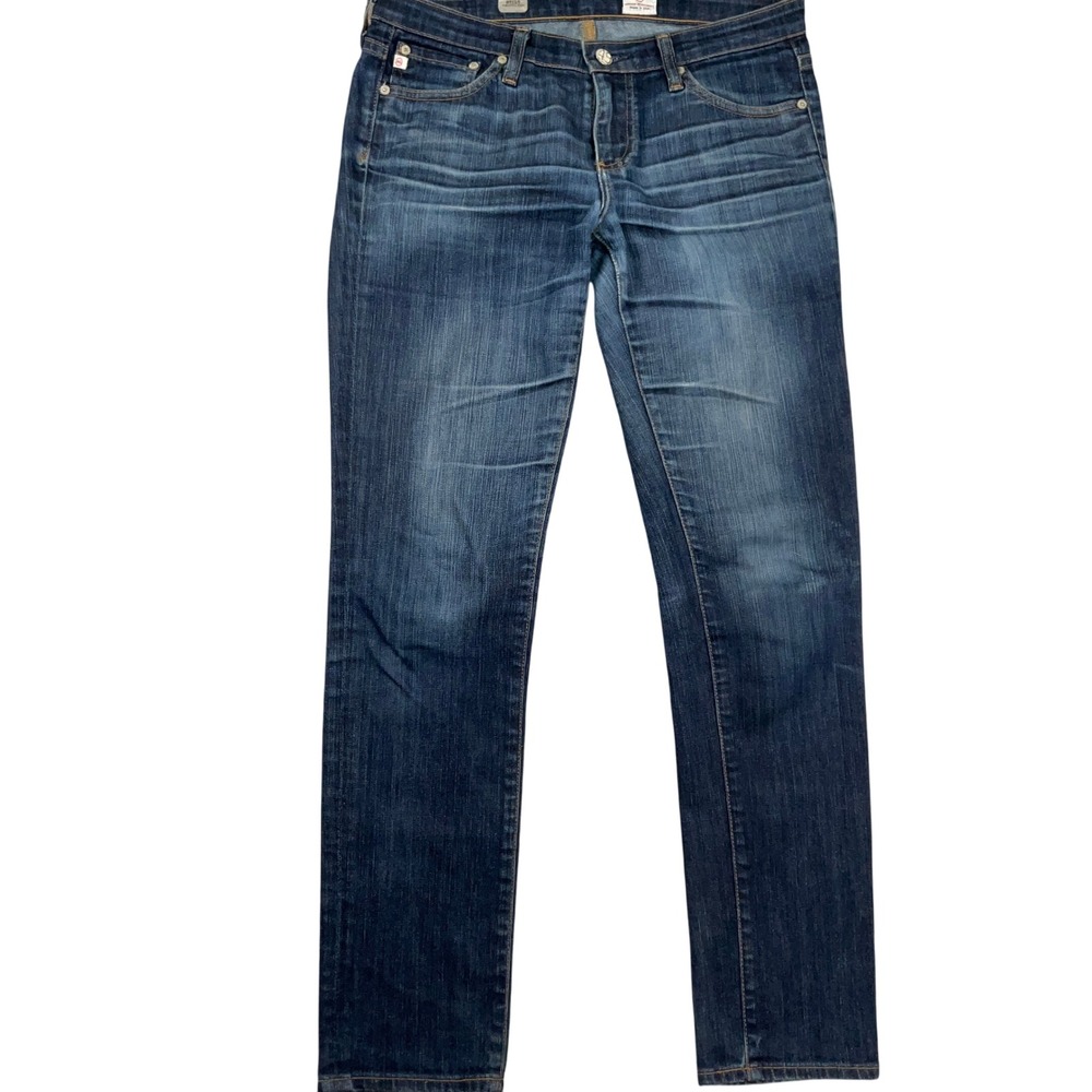 AG Adriano Goldschmied Jeans Women 28R Blue Stilt Cigarette Stretch Denim USA